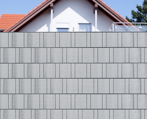 Bahnen für Doppelstabzäune